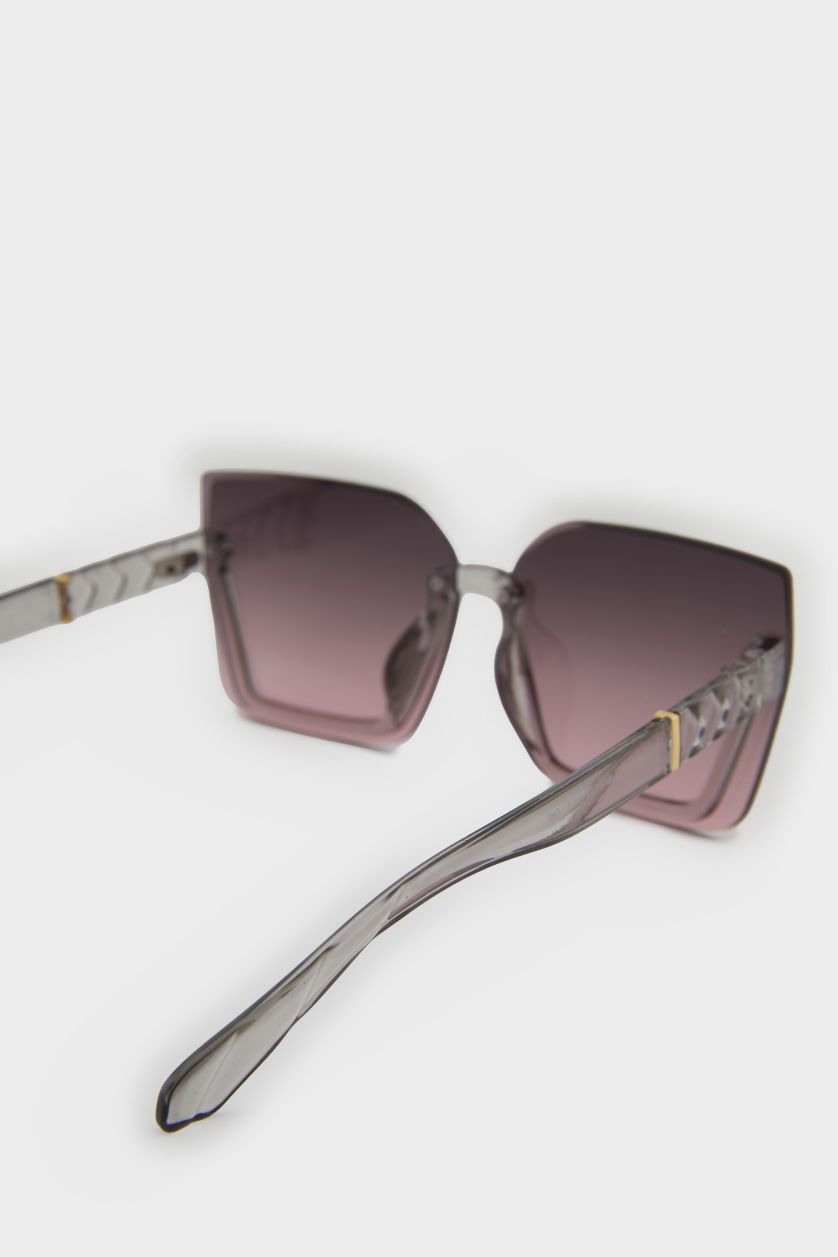 نساء زهري نظارة شمسية نسائي مستديرة