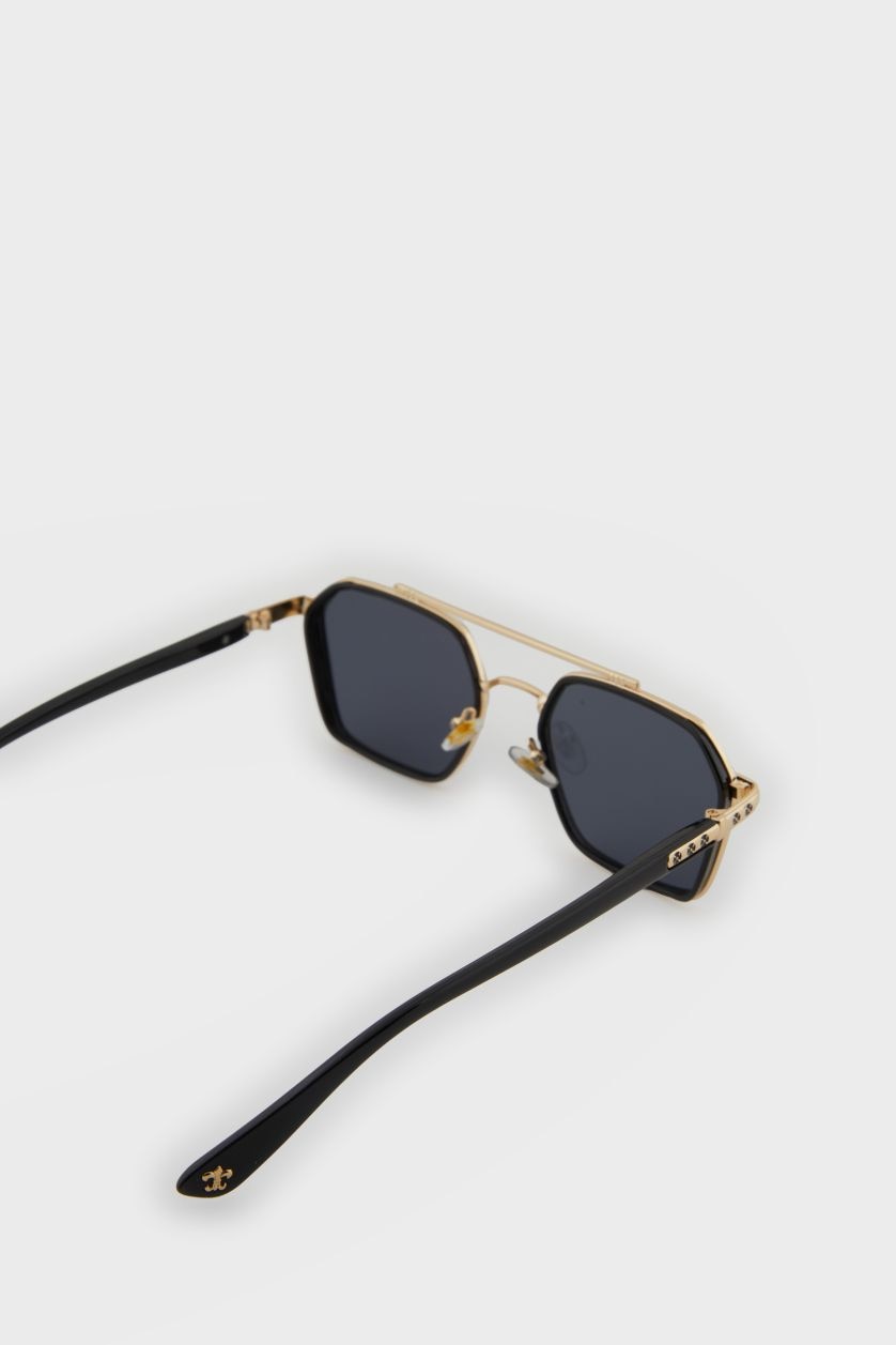 نساء بني نظارة شمسية نسائي مستديرة