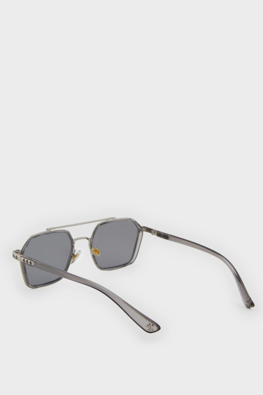 Woman Fume-110-13 Woman Round Sunglasses