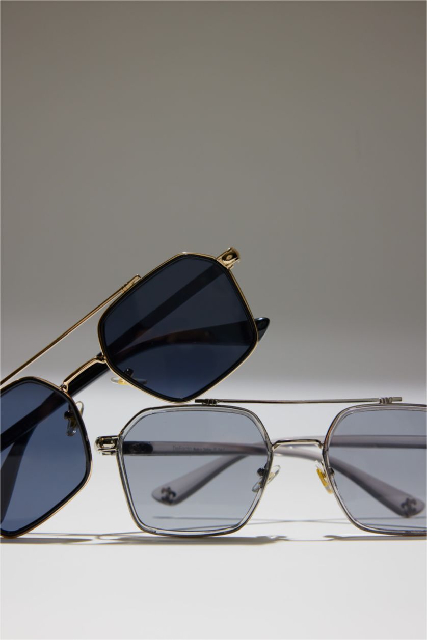 Woman Fume-110-13 Woman Round Sunglasses