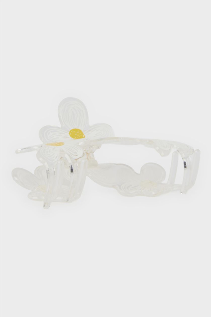 WOMAN White Woman 2 piece Flower Hair Clip