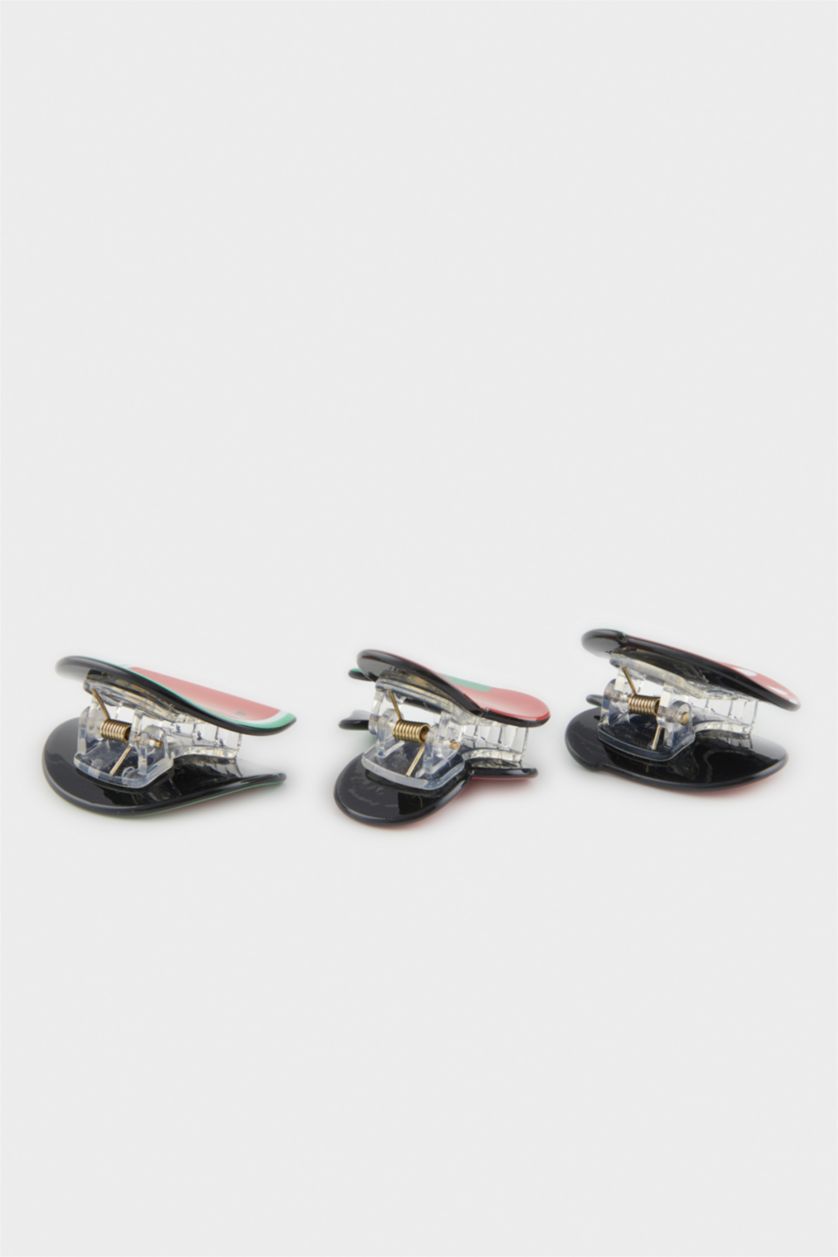 نساء أحمر مشبك شعر نسائي على شكل فاكهة - 3 قطع