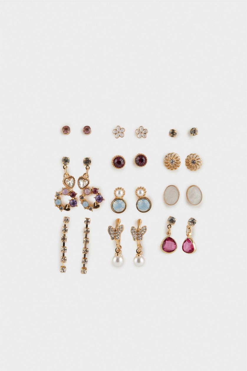 Женщины Разноцветный Женские 12 пар Серег