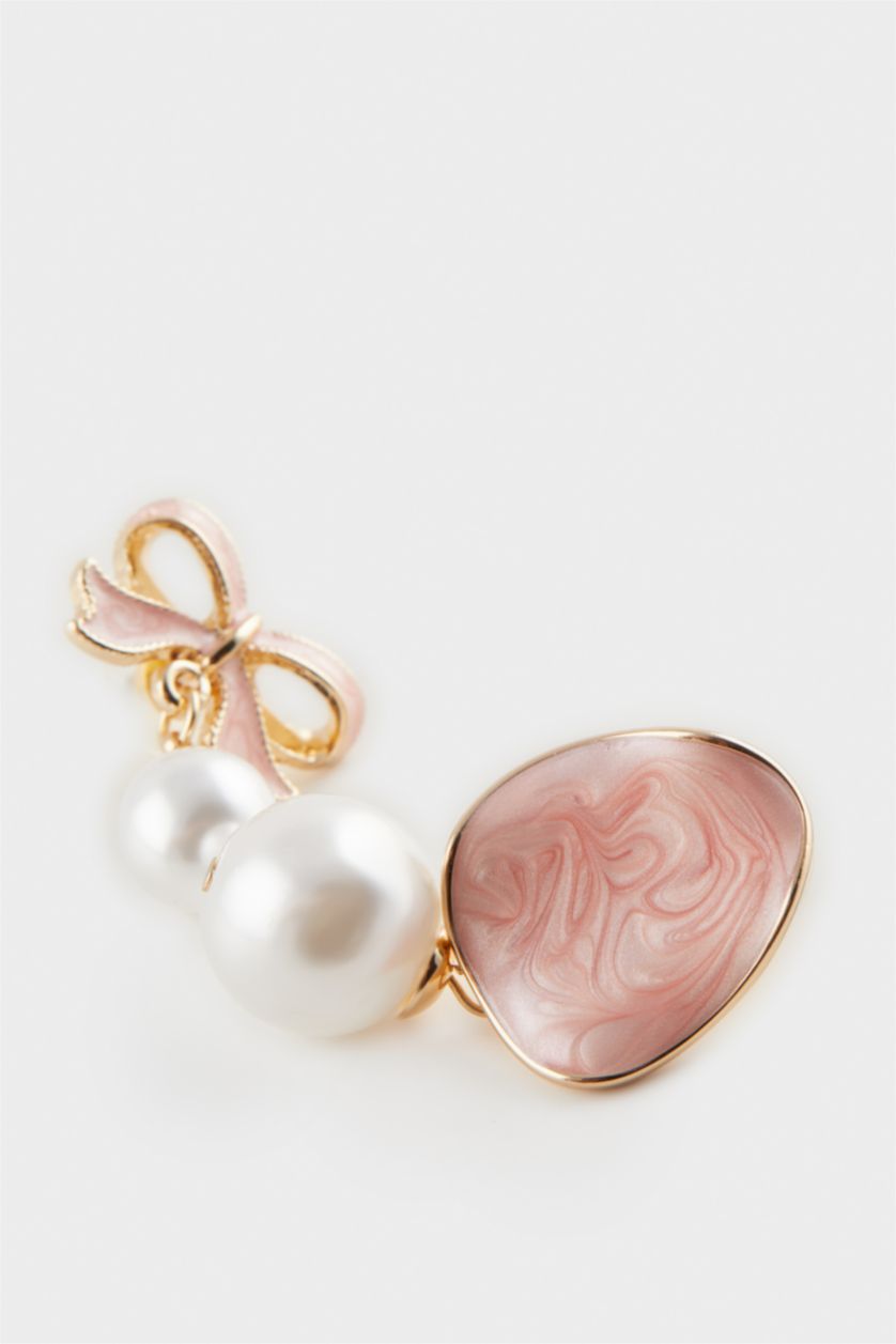 Женщины Разноцветный Женские 2 пары Розовых Жемчужных Серег