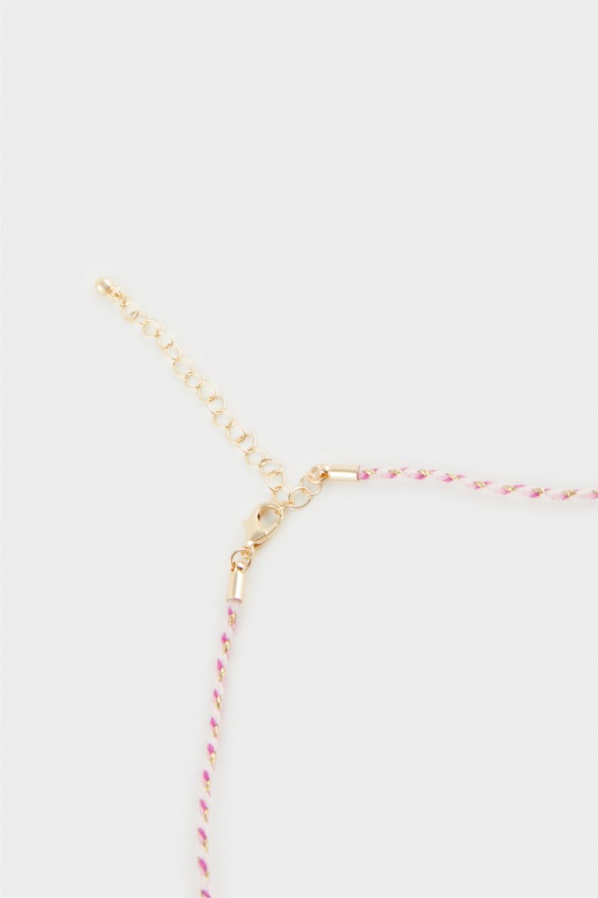 Женщины Разноцветный Женский Золотой Ожерелье с Пластиной и Звездными Деталями