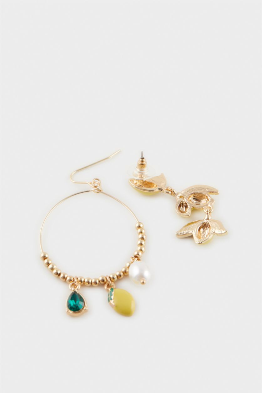 Kadın Karma Kadın 2'li Sallantılı Küpe