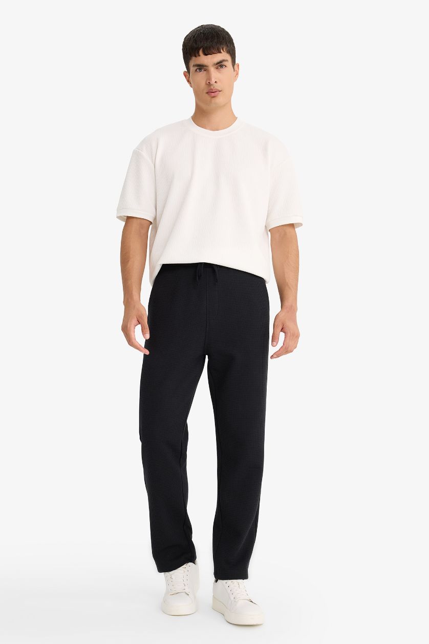 Ерлер қара қалыпты пішім вафли Шалбар