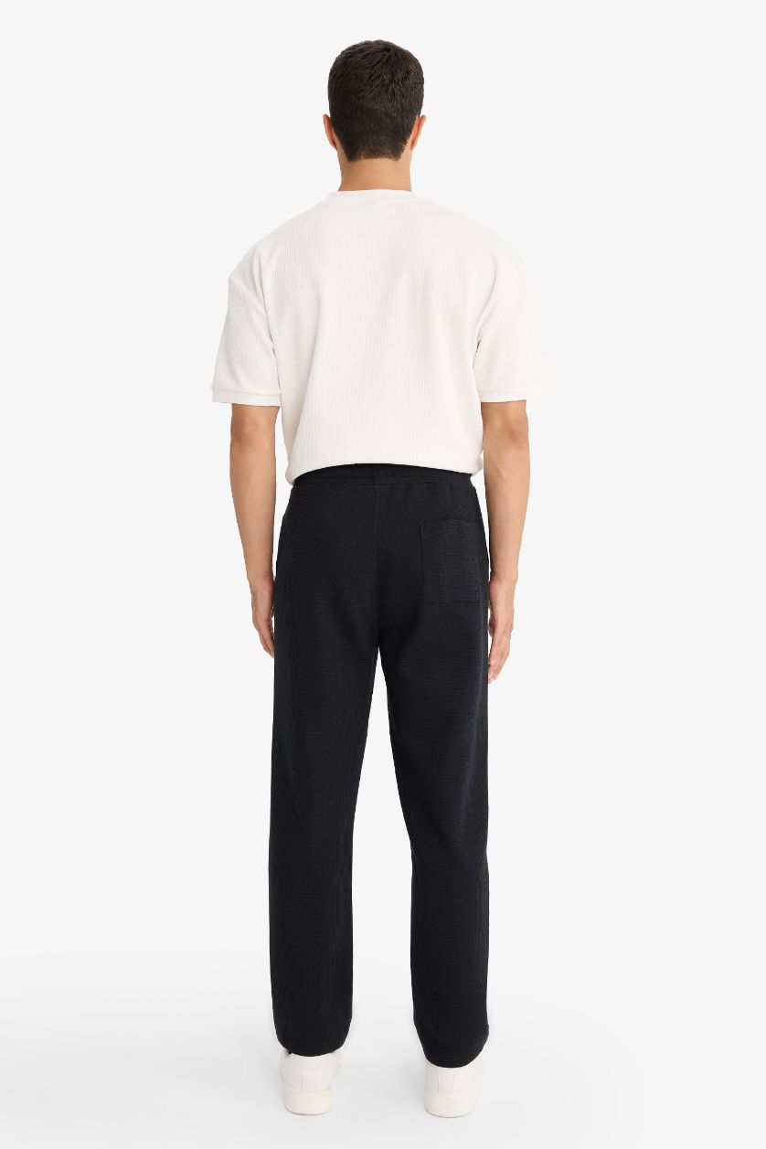 Ерлер қара қалыпты пішім вафли Шалбар