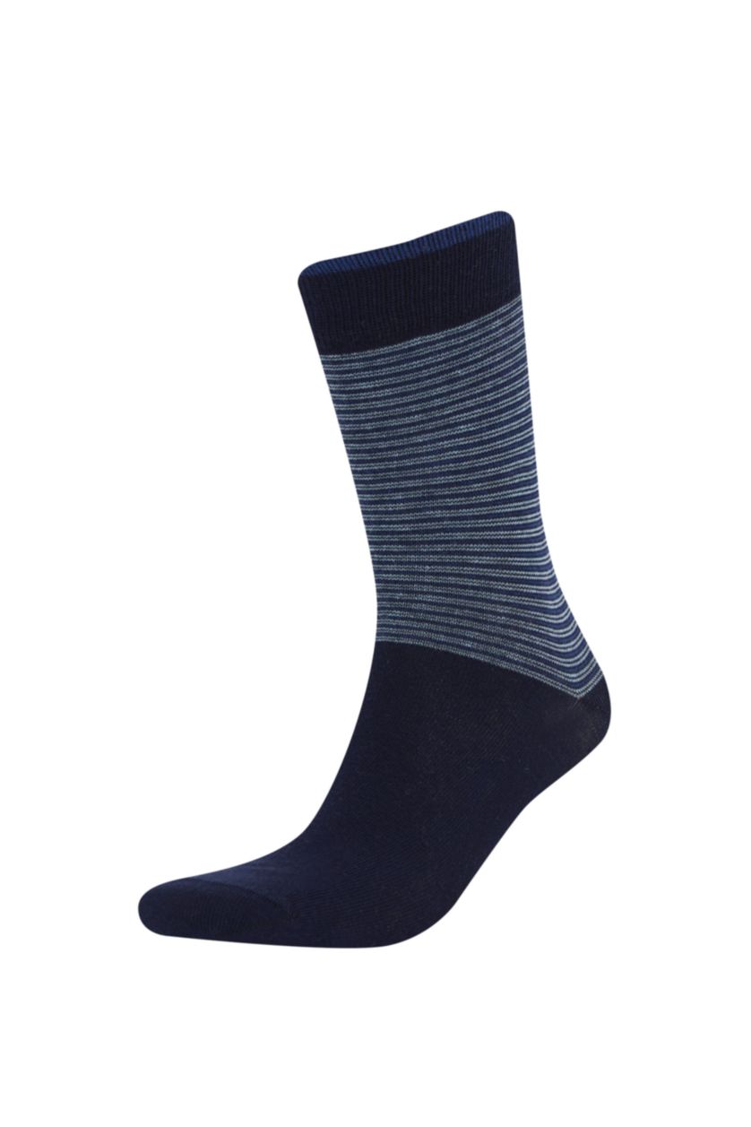 Erkek Karma Erkek 5'li Pamuklu Uzun Çorap