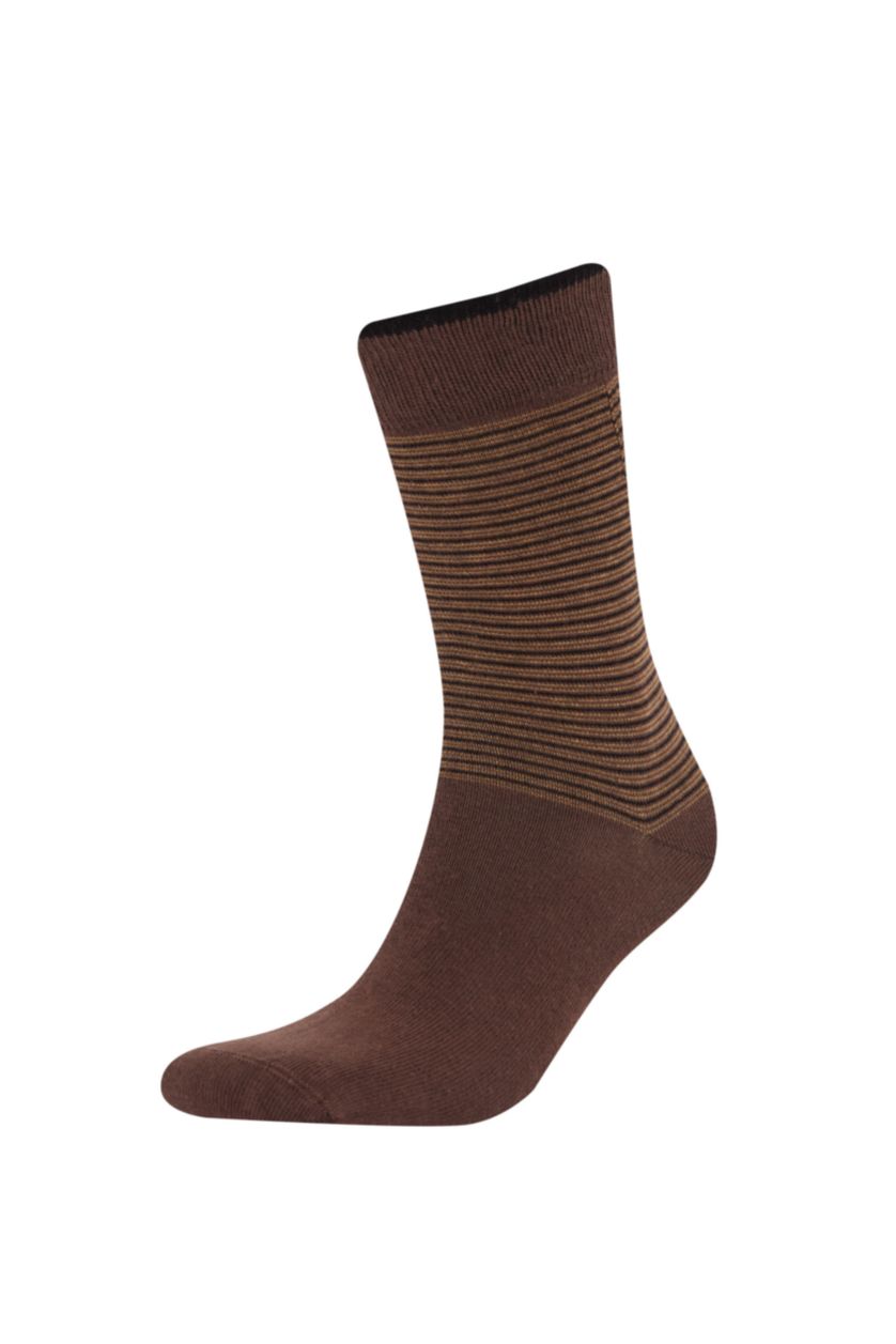 Erkek Karma Erkek 5'li Pamuklu Uzun Çorap