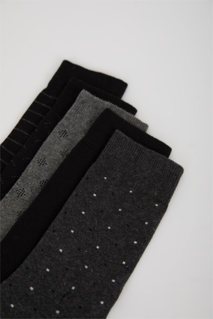 HOMME Karma Lot de 5 Chaussettes longues en coton pour homme