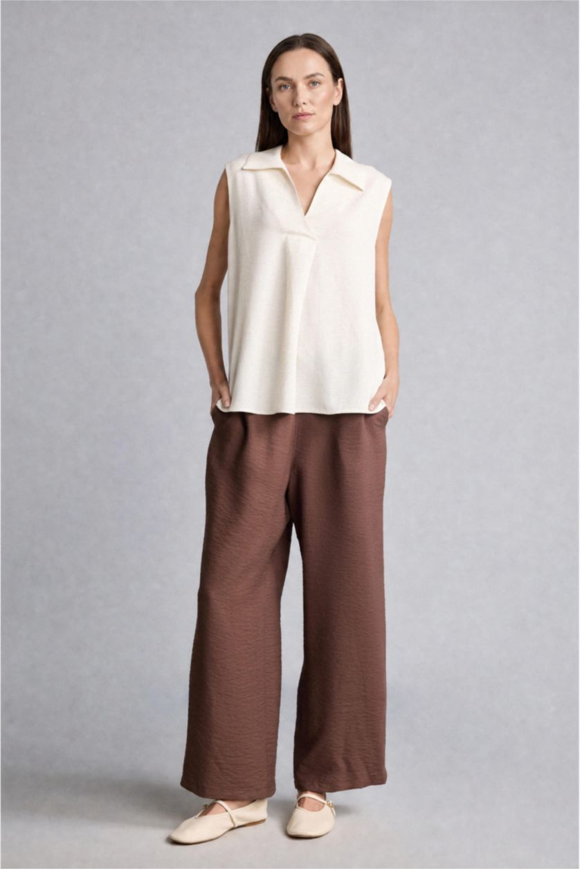 FEMME Marron Droit