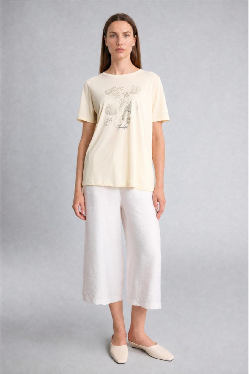 Women Stone Straight Fit Trousers