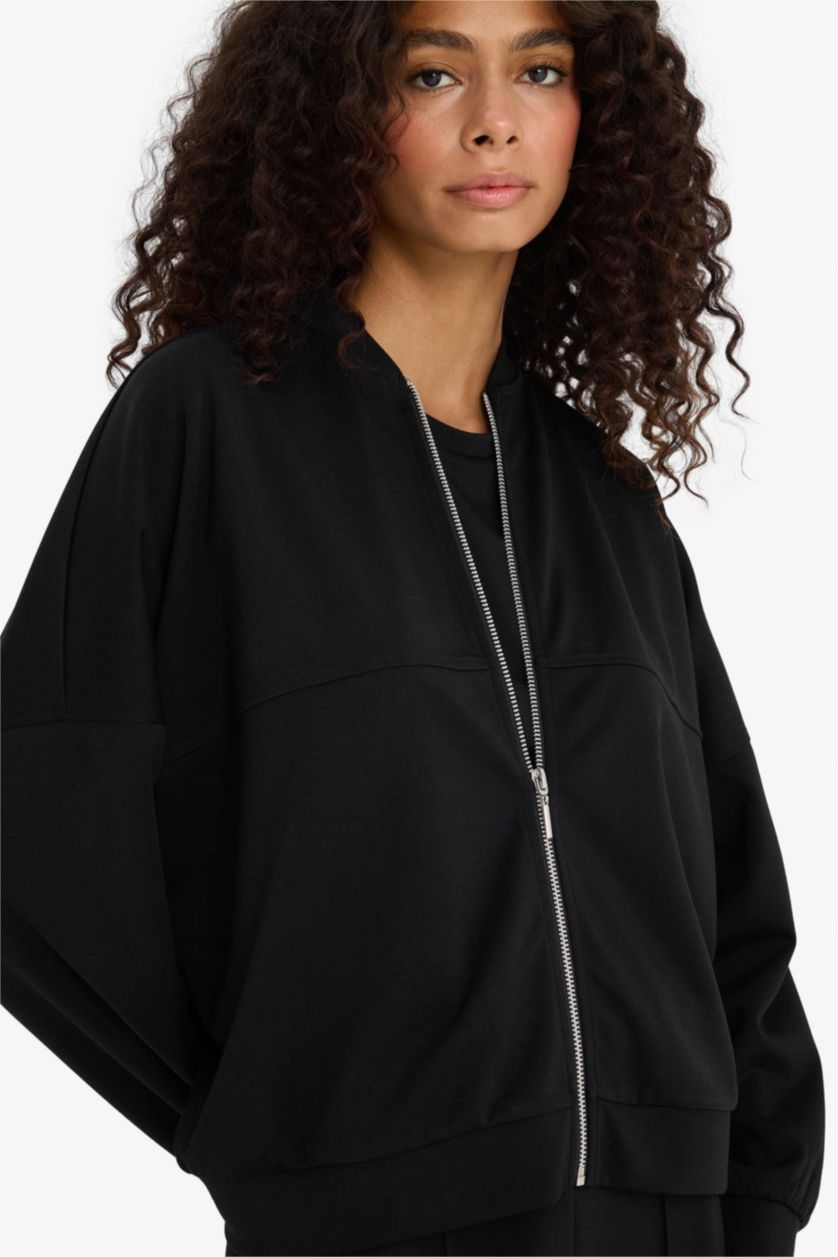 WOMAN Black modal Cardigan