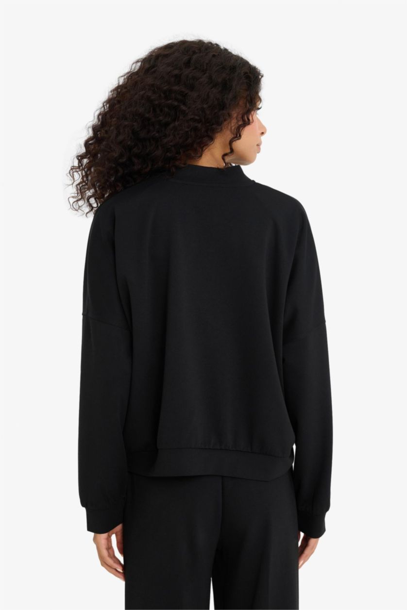 WOMAN Black modal Cardigan