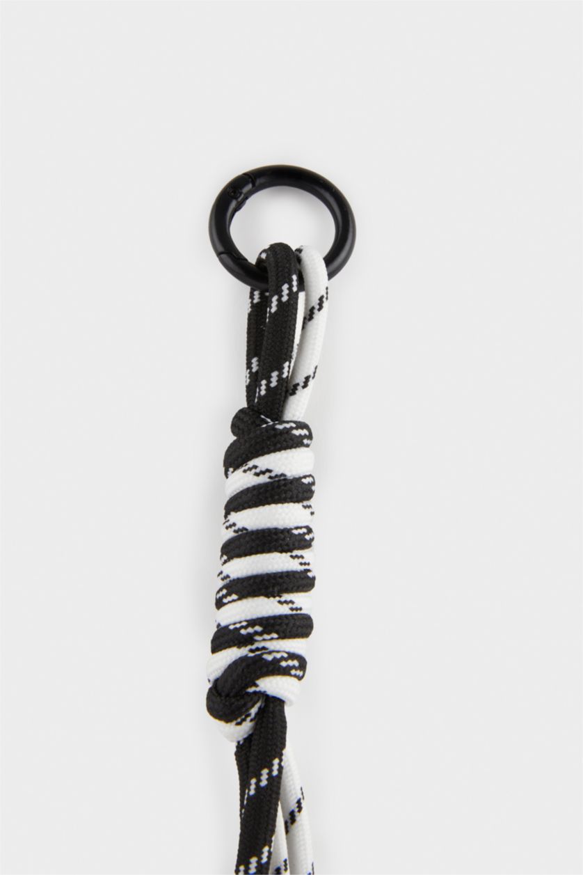 Kadın Karma Kadın Siyah İpli Charm Anahtarlık