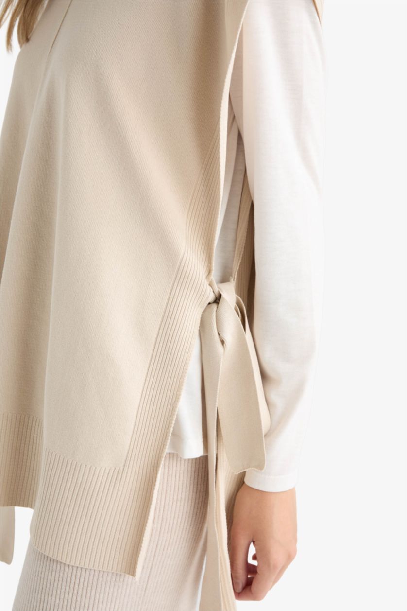 نساء بيج جيلي تريكو بياقة V