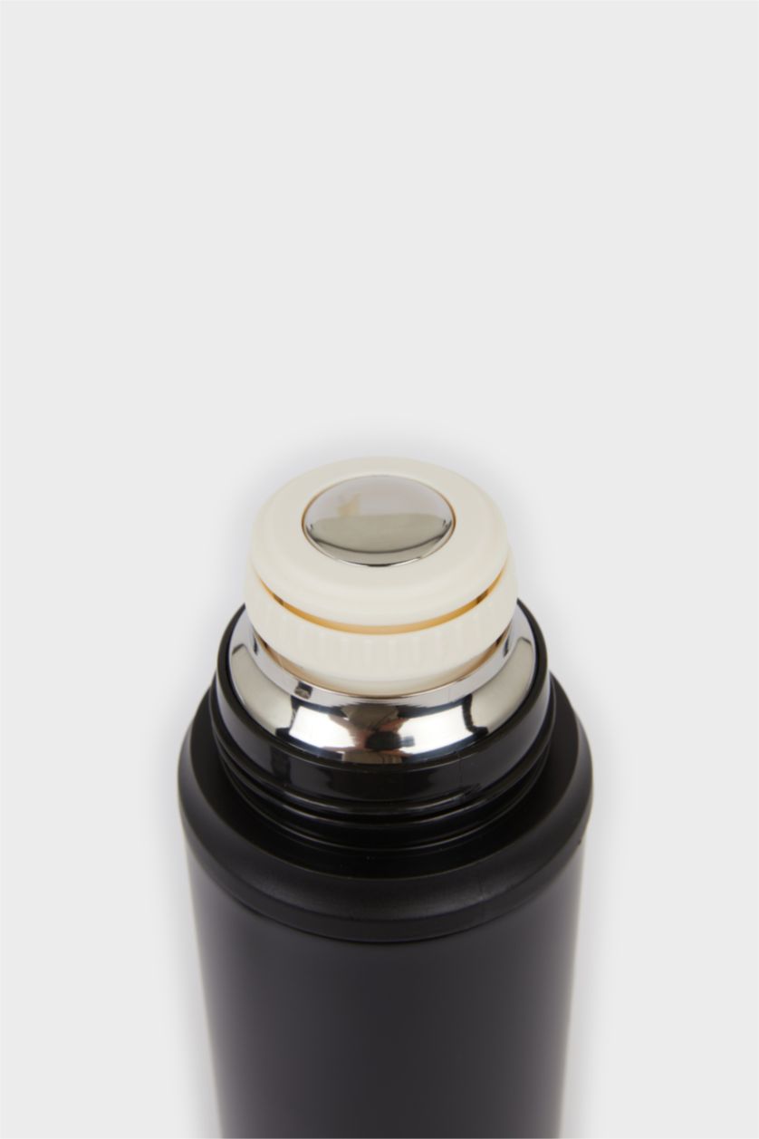 Kadın Siyah Unisex 825 ml Çelik Termos