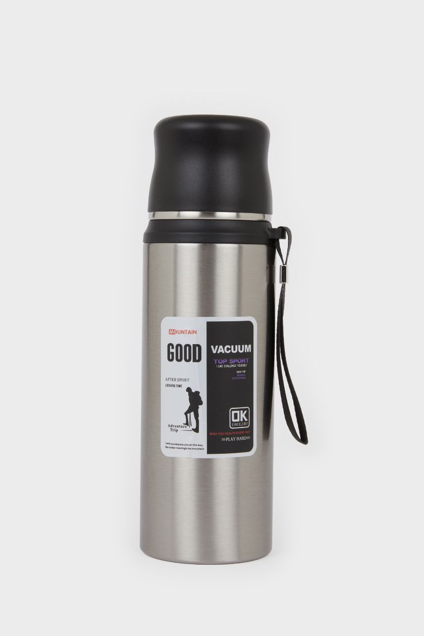 Kadın Gümüş Unisex 825 ml Çelik Termos