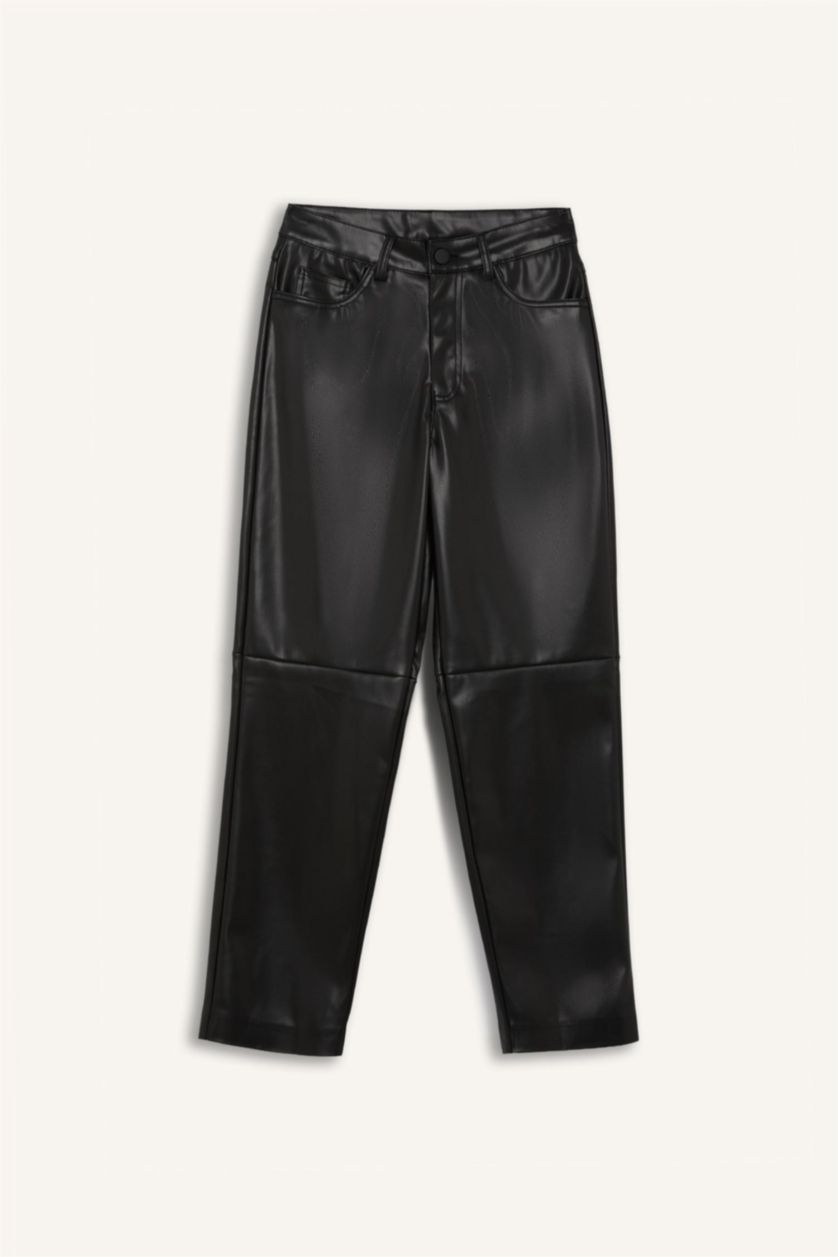 Әйелдерге қара тік пішім Шалбар