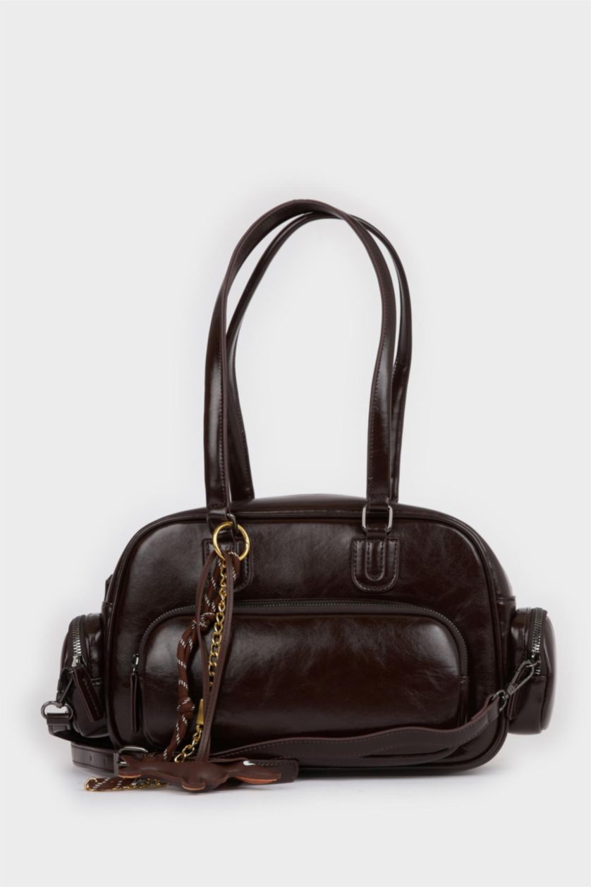 Kadın Koyu Kahve Kadın Suni Deri Çanta