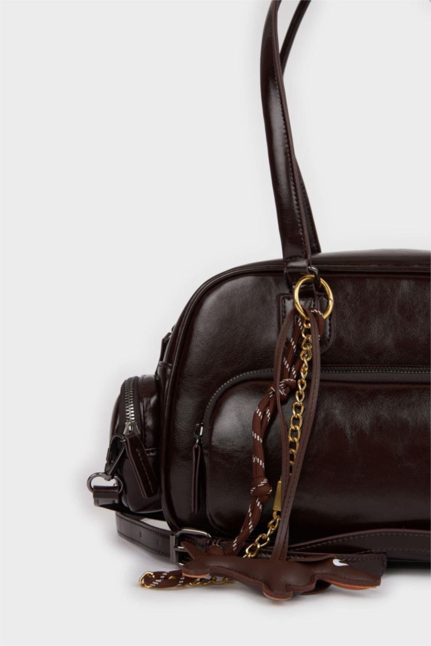 Kadın Koyu Kahve Kadın Suni Deri Çanta