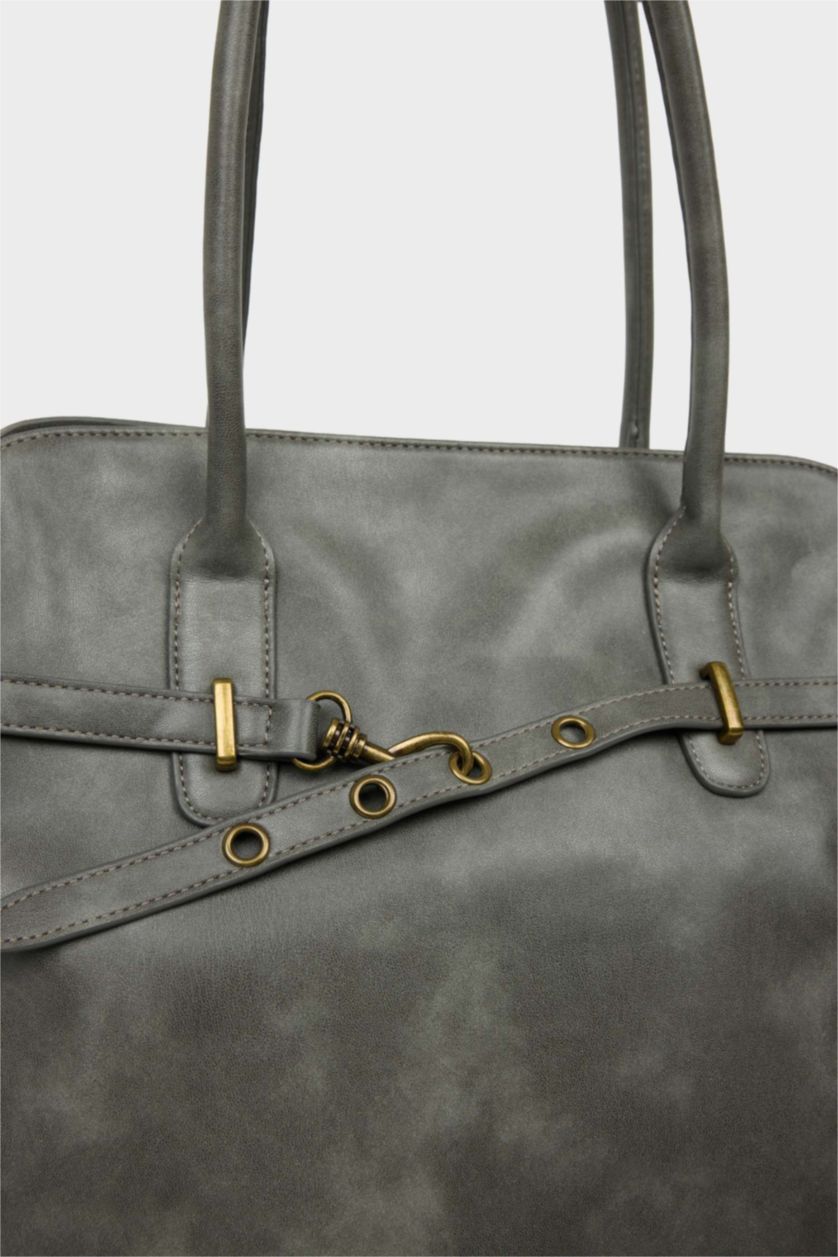 Women Grey Shoulder bag