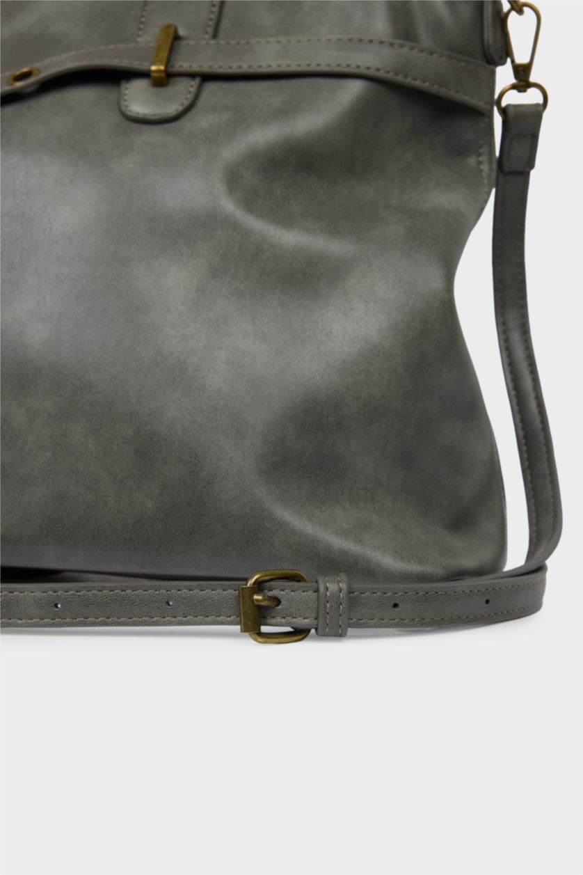 Women Grey Shoulder bag