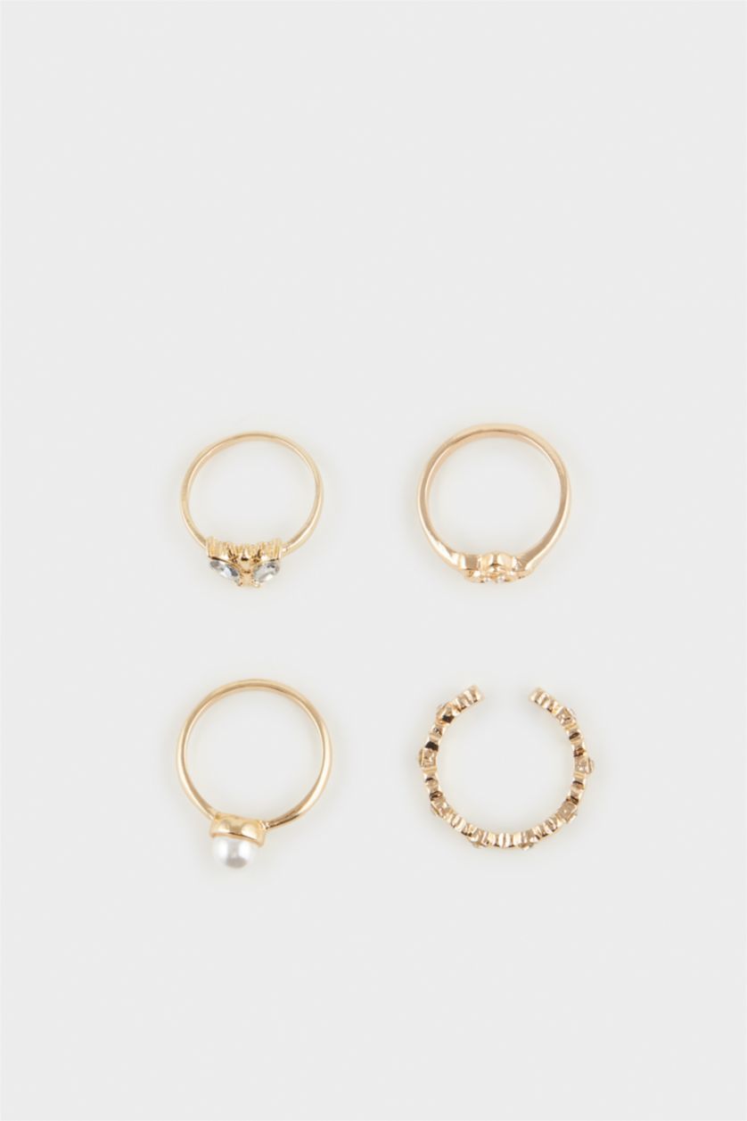 WOMAN GOLD Woman 4 Piece Gold Ring