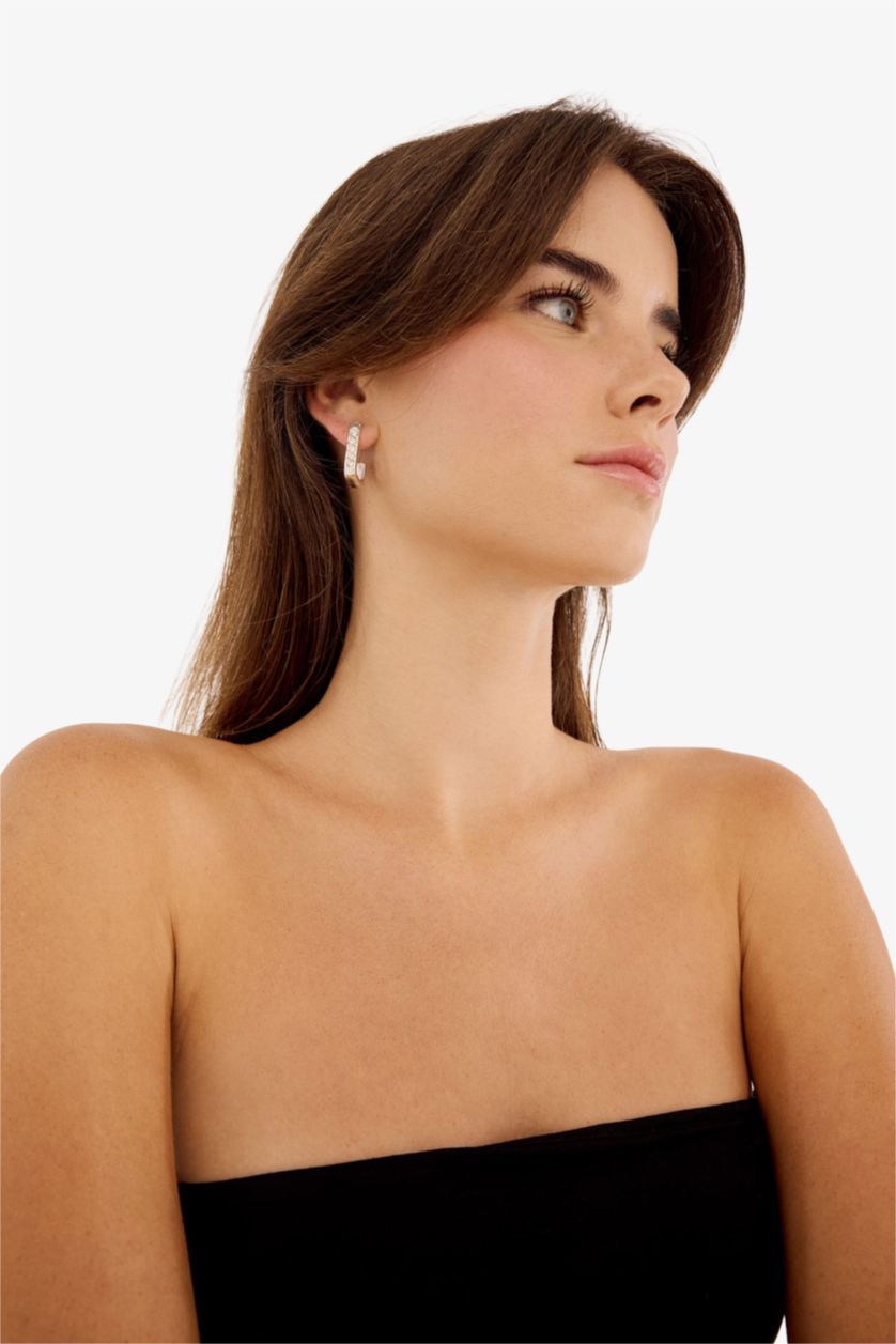 Әйелдерге Күміс Әйелдерге 3 сырға