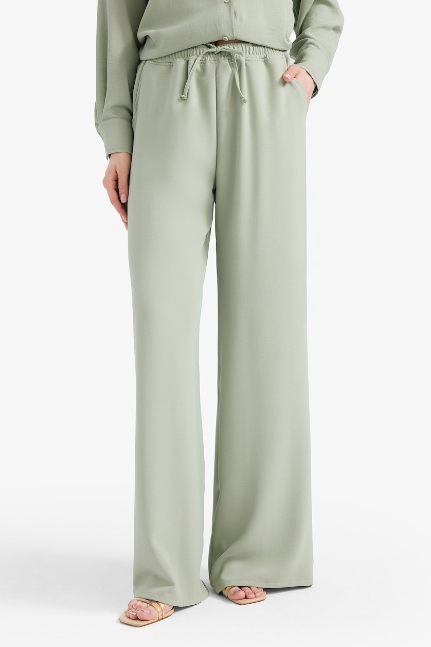 WOMAN Mint Wide Leg aerobics Trousers