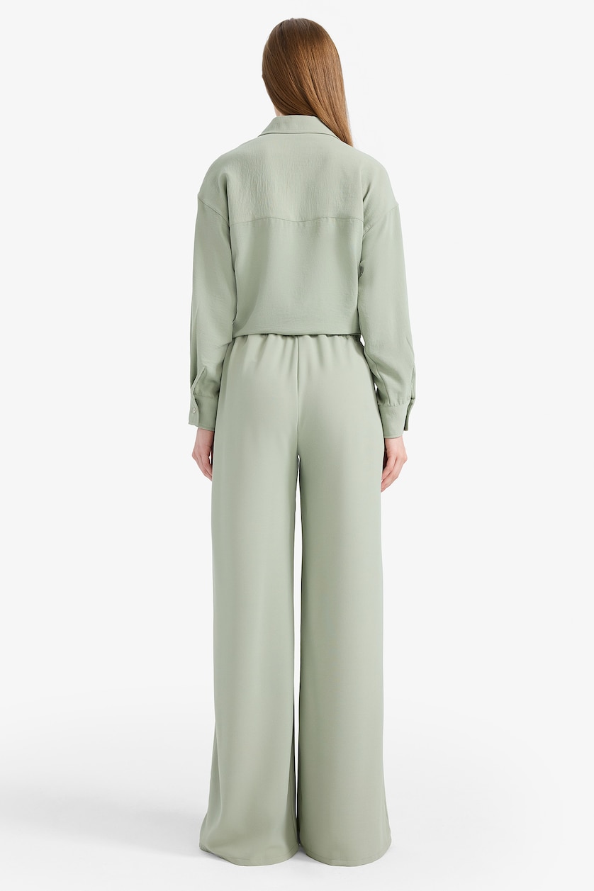 WOMAN Mint Wide Leg aerobics Trousers