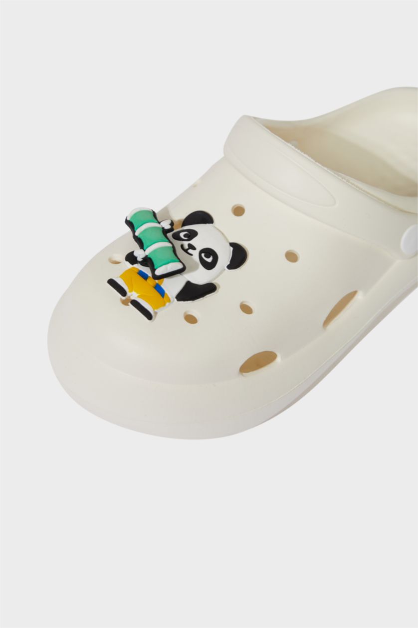 Erkek Çocuk - Genç Erkek Bej Yüksek Taban Terlik Erkek Çocuk