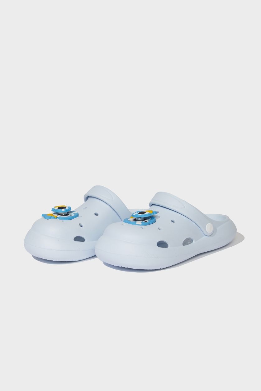 Erkek Çocuk - Genç Erkek Lacivert Yüksek Taban Terlik Erkek Çocuk