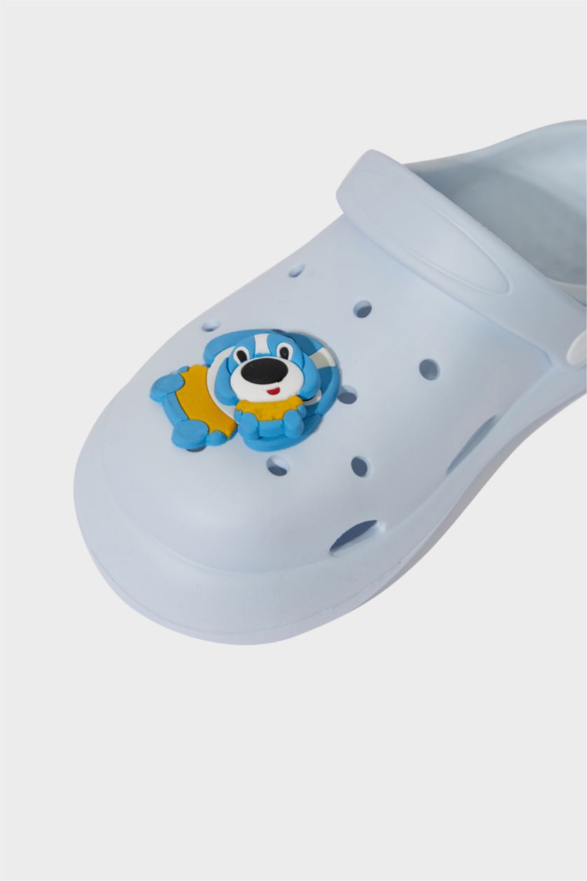 Erkek Çocuk - Genç Erkek Lacivert Yüksek Taban Terlik Erkek Çocuk