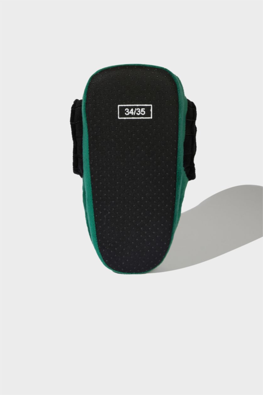 أولادي أخضر لكلوك اولادي بكعب مسطح أخضر