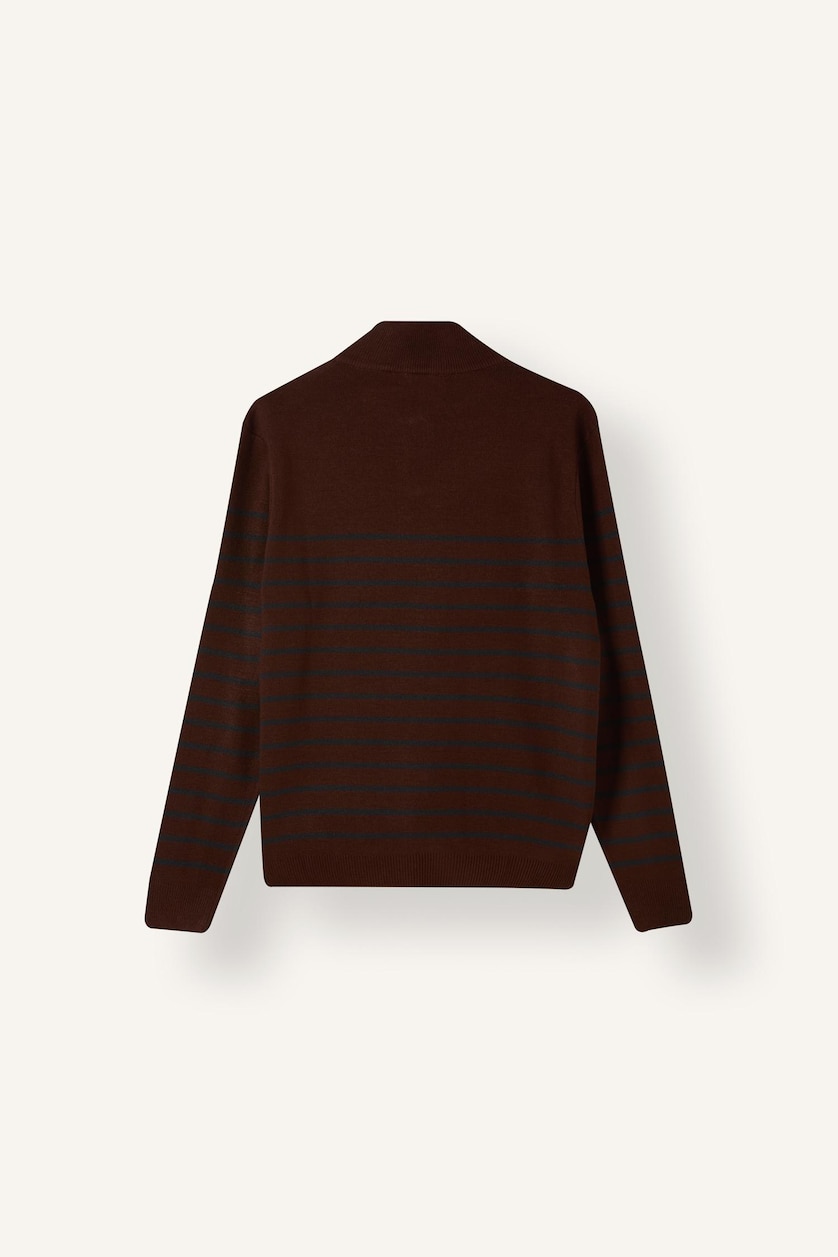 Men Camel Standard Fit Knitwear Pullover