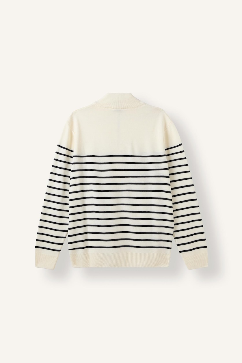 MAN Ecru Standard Fit Knitwear Pullover