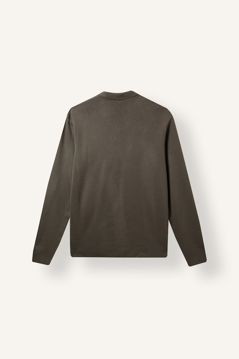 MAN Dark Khaki Standard Fit Knitwear Pullover