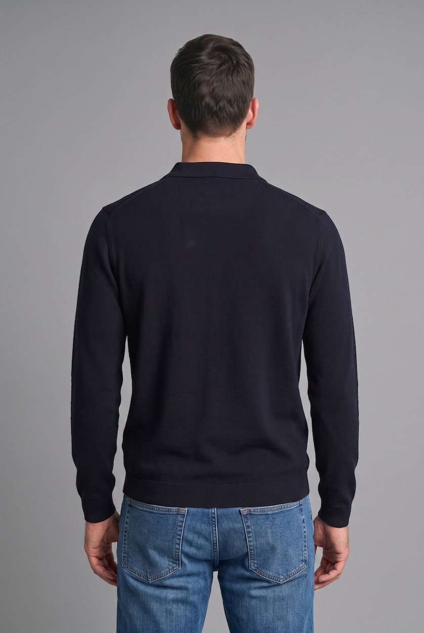 Man NAVY Standard Fit Knitwear Pullover