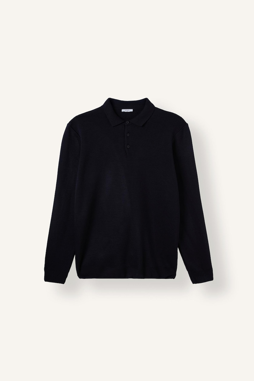 Man NAVY Standard Fit Knitwear Pullover