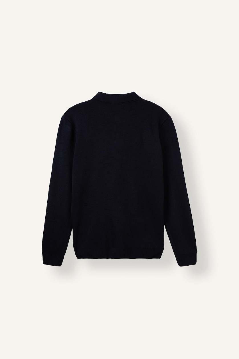 Man NAVY Standard Fit Knitwear Pullover