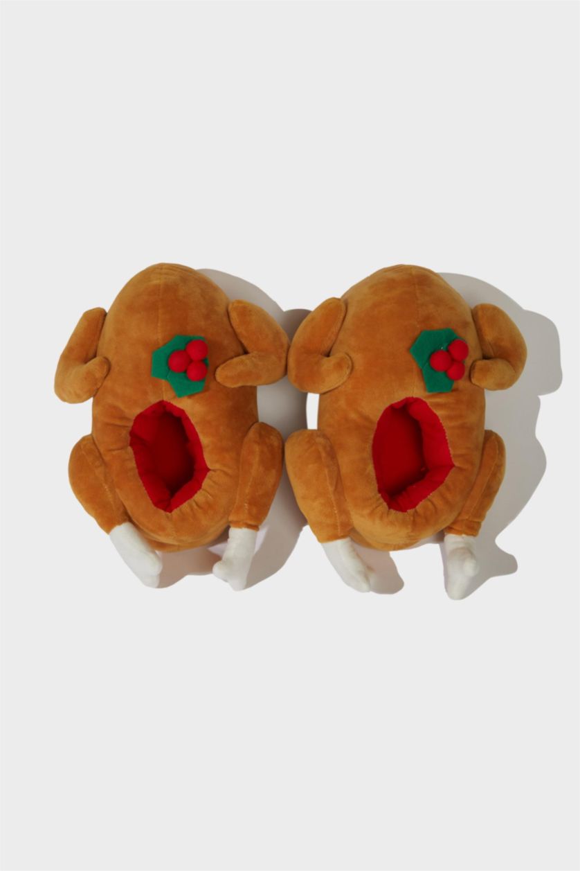 Kadın Kahve Kadın Düz Taban Panduf