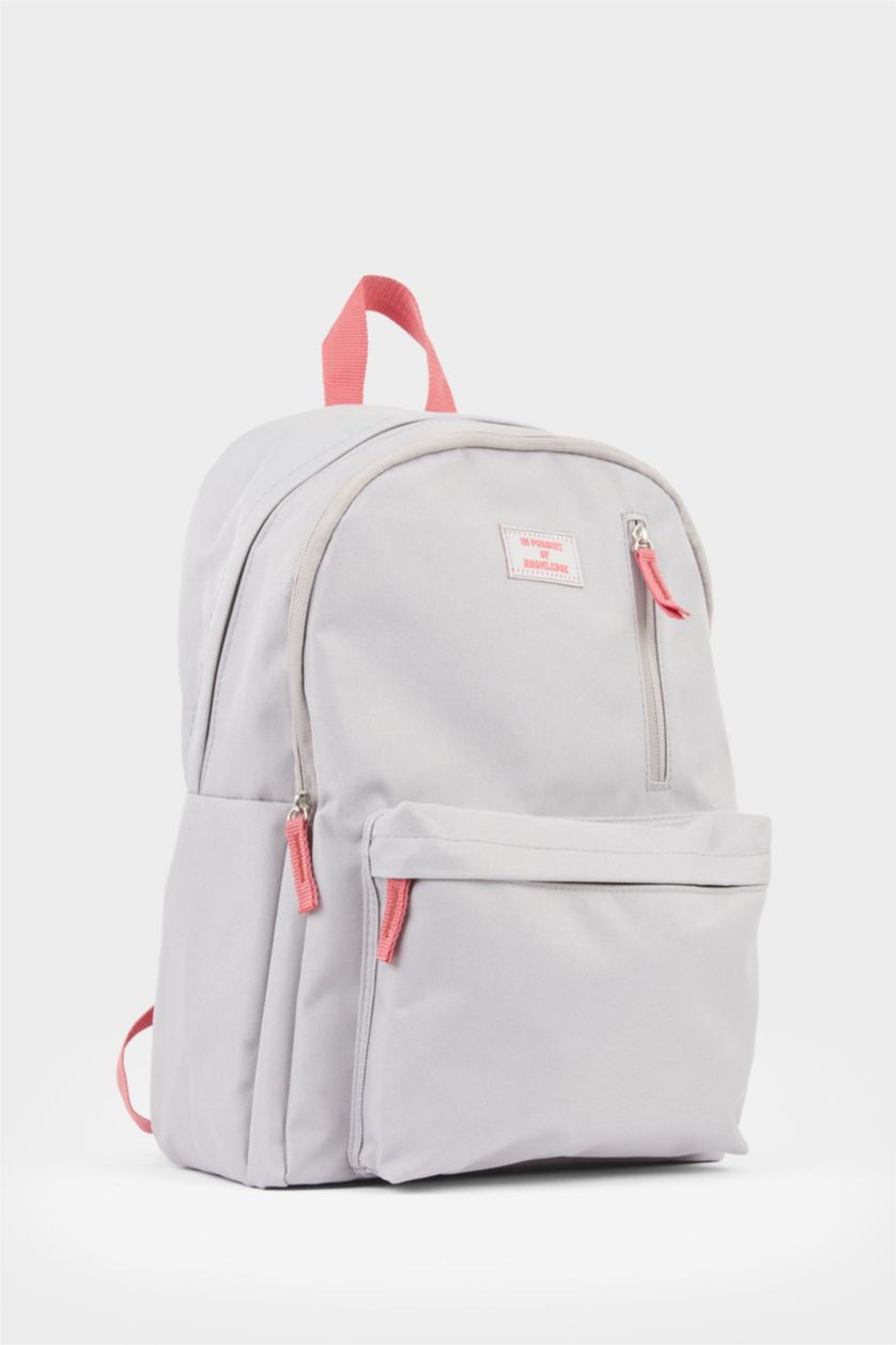 Kız Çocuk - Genç Kız Taş Kadın Baskılı Sırt Çantası