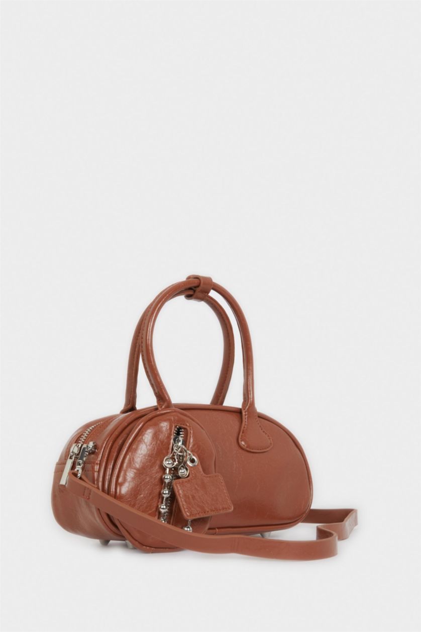 Kadın Kahve Kadın Suni Deri Çapraz Çanta