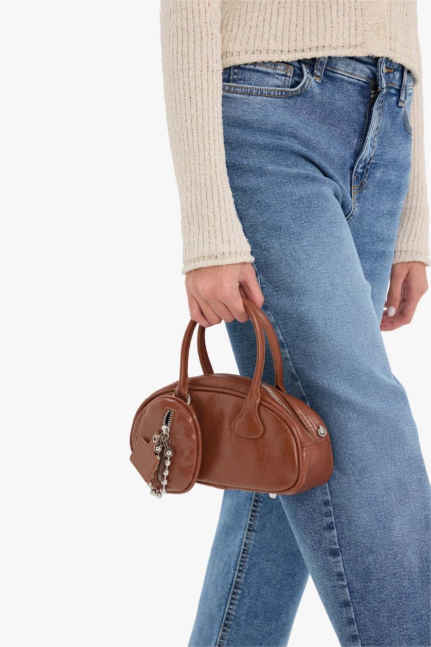 Kadın Kahve Kadın Suni Deri Çapraz Çanta