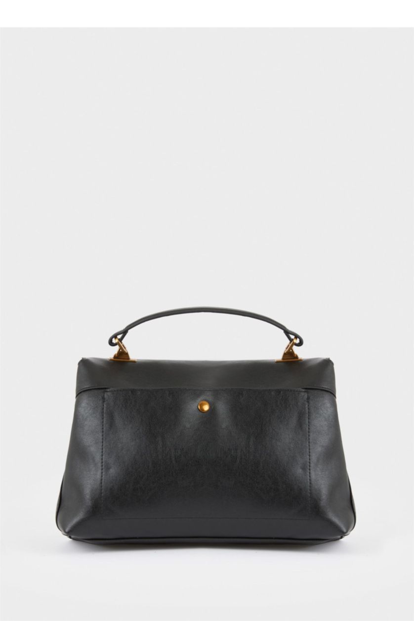 Kadın Siyah Kadın Suni Deri Omuz Çantası