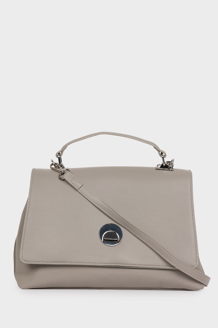 Kadın Gri Kadın Suni Deri Omuz Çantası