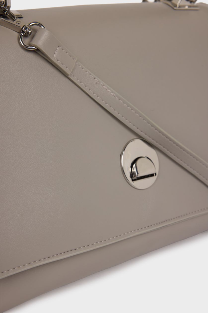 Kadın Gri Kadın Suni Deri Omuz Çantası