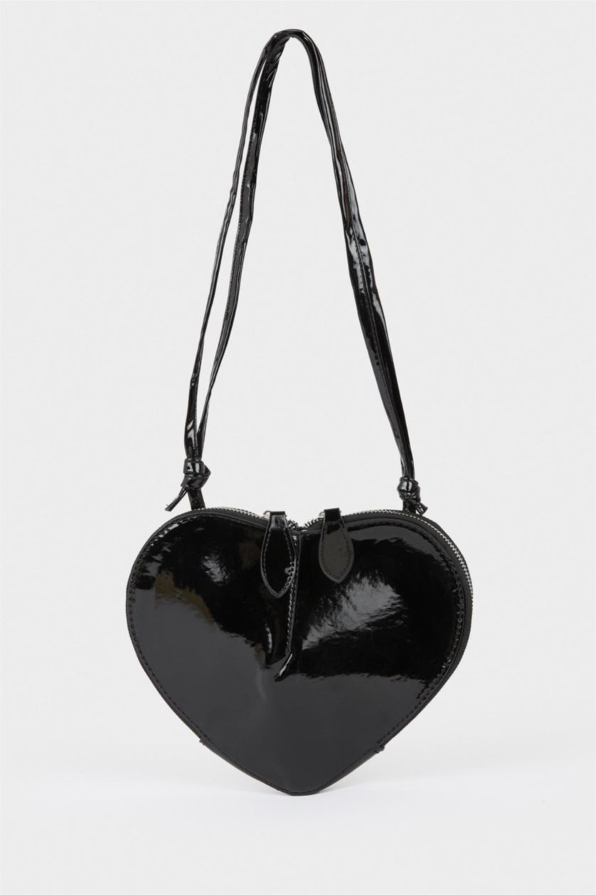 Kadın Siyah Kadın Suni Deri Çapraz Çanta